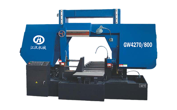黎川GW4270/800双柱龙门卧式带锯床